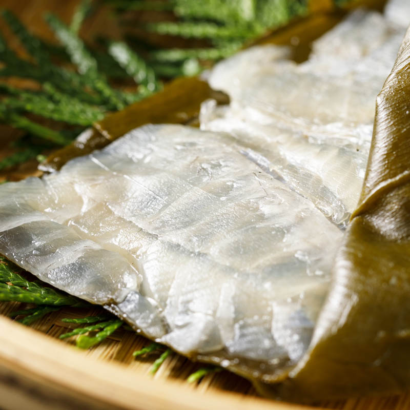 自家製昆布締め