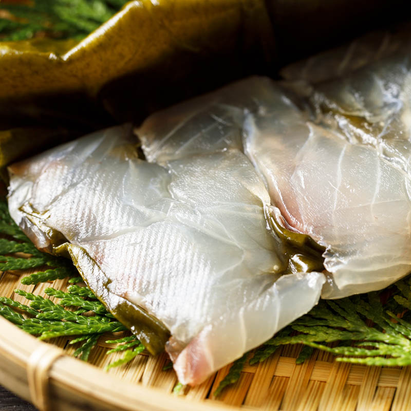 自家製昆布締め